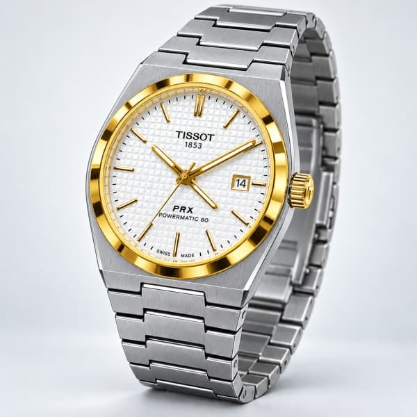 نظارة Tissot PRX Powermatic 80 - Mécanique على عارض