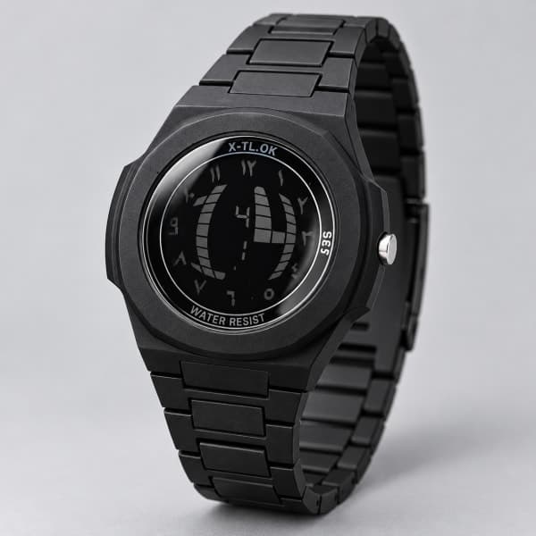 نظارة Montre Digitale X-TL.OK – Full Black على عارض